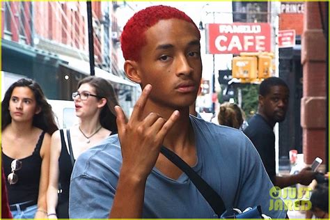 Jaden Smith Debuts Red Hair While Out In Nyc Photo 1101307 Photo