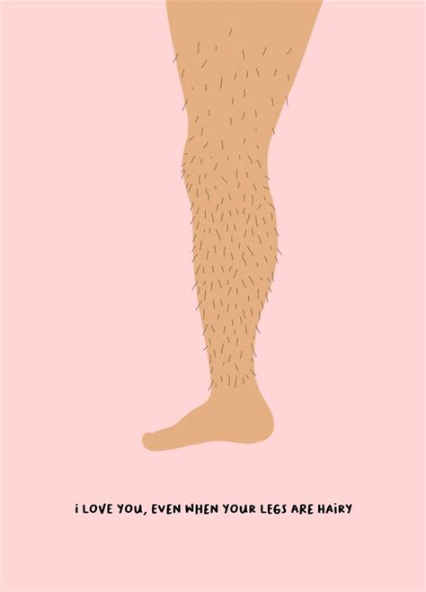 Hairy Legs Card Scribbler