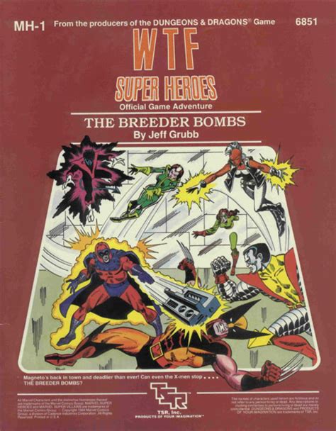 Marvel Super Heroes Adventure Mh 1 The Breeder Bombs
