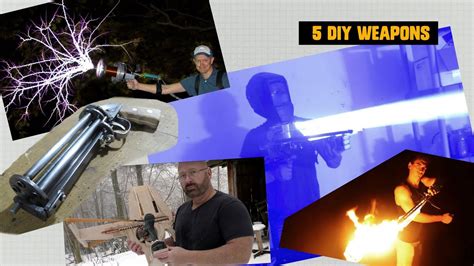 5 Insane Diy Weapons Youtube