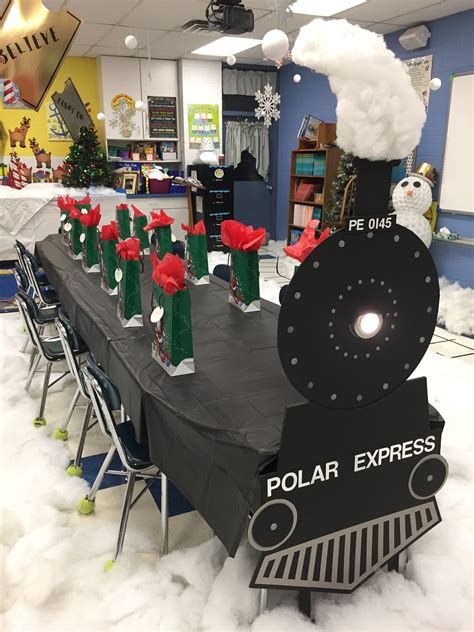 Polar Express Christmas Party School Christmas Party Office Christmas