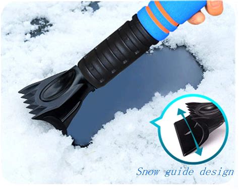 Adjustable Car Ice Scraper With Glove Smart Saker