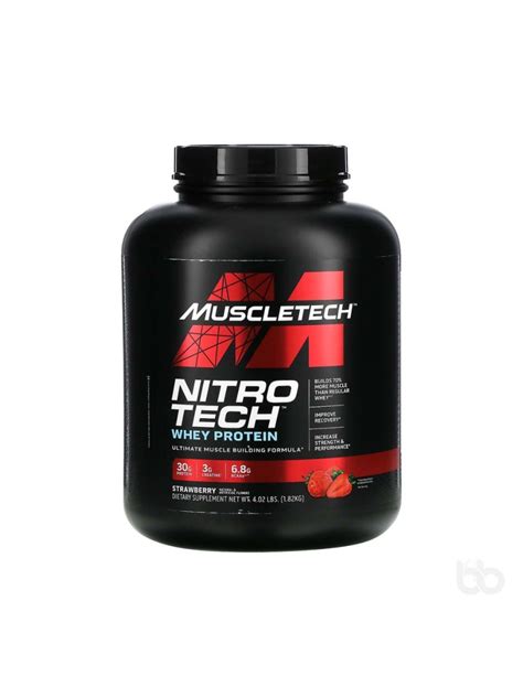 Muscletech Nitro Tech Whey Protein New Lbs