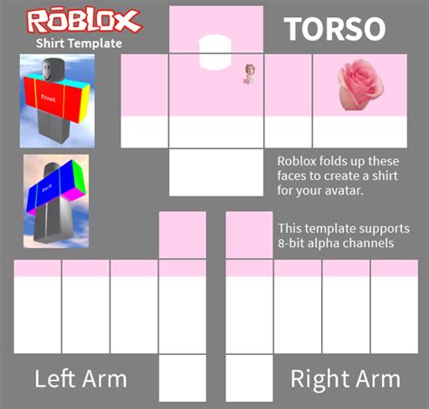 Aesthetic Roblox Shirt Template Png Pic Png Arts