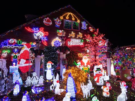 Incredible Christmas light displays switched on to bring early festive ...