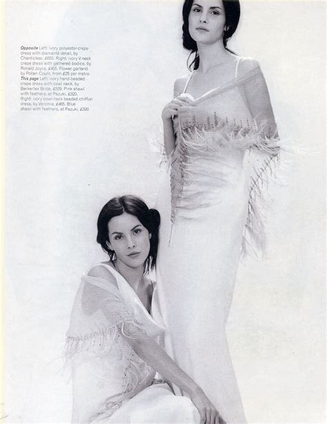 Brides Magazine Mayjune 2002 Loved Our Pink Pazuki Shawl With Feathers