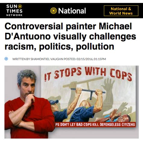 Controversial Art Michael D Antuono S Art And Response Paintings For The Resistance