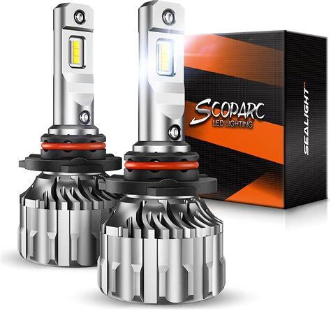 Sealight Hb Led Headlight Bulbs Lumens Brightness