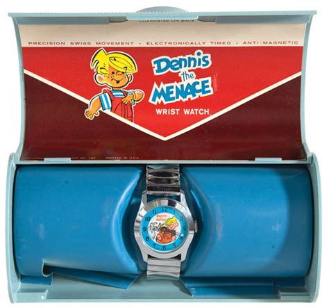 Hakes “dennis The Menace” Boxed Watch By Bradley