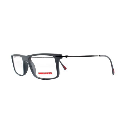 Prada Sport Eyeglasses Frames Ps 03ev Ror1o1 Gray 51mm Mens 8053672156737 Ebay