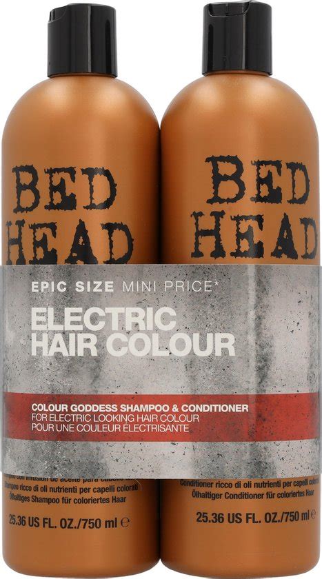 Tigi Bed Head Colour Goddess Tween Set Shampoo Ml Conditioner