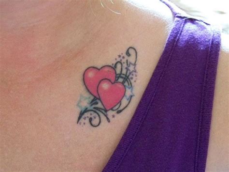 Elegant Heart Tattoos For Women