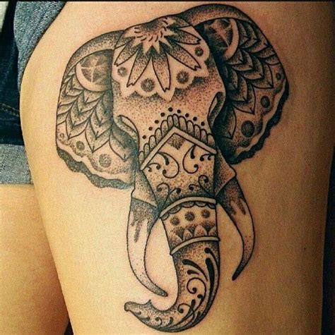 Tattoo Elephant Tatuajes De Elefantes Tatuajes De Animales Tatuajes