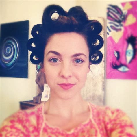 Celebrityhautespotbrittany Curran Is Getting Her Hair Done For A Photo