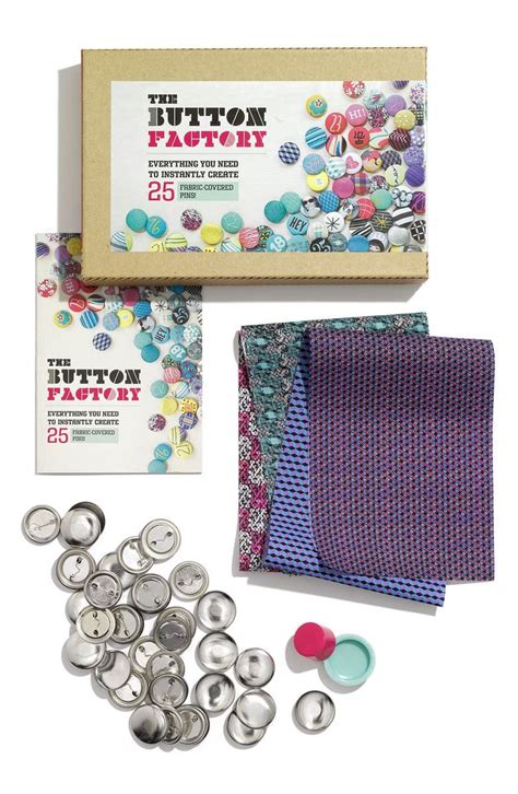 Chronicle Books Button Factory Button Kit Nordstrom