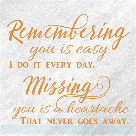 Remembering You Is Easy Tile Vinyl Letter Decals Wall Sticker Quote