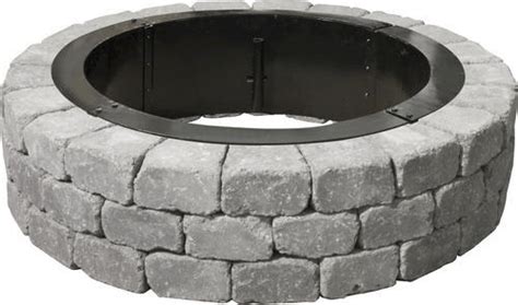 How to buy concrete block projects at menards. Belgian Wedge Fire Pit Project Material List 10-1/2" x 3 ...