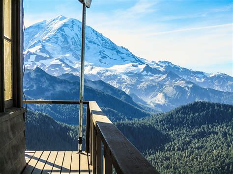 2016 09 09 Tolmie Peak Lookout Tower Near Mt Rainier Youtube