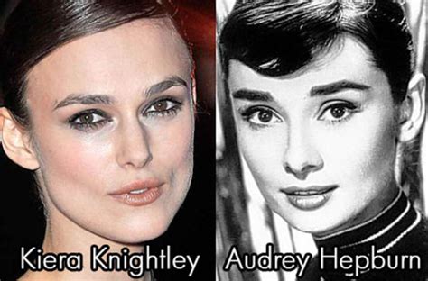 Great Pictures Todays Movie Stars And Their Classic Film Lookalikes