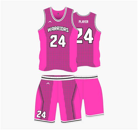 Basketball Jersey Template Pink Png Download Pink Basketball Jersey