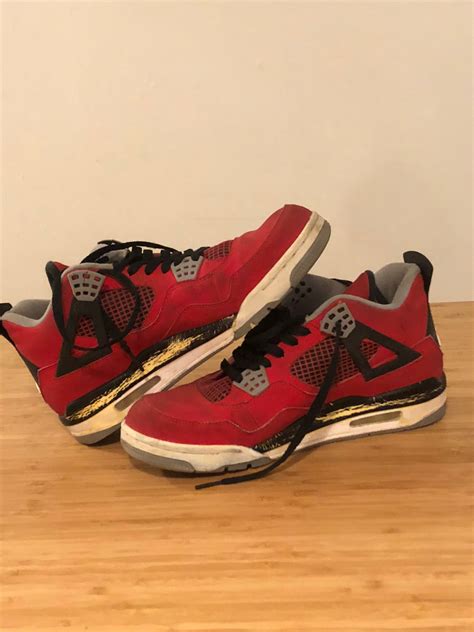 Jordan Brand Air Jordan 4 Toro 2013 Red Worn Grailed