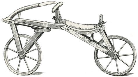 Primera Bicicleta 1818 Wichtige Erfindungen Karl Drais Der Entwickler Des Veja Mais