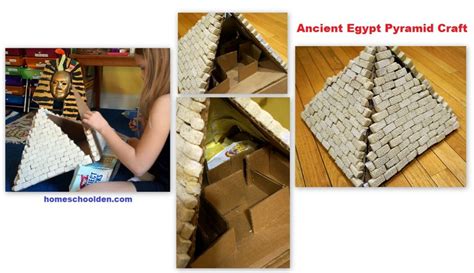 Make Your Own Egyptian Pyramid Homeschool Den