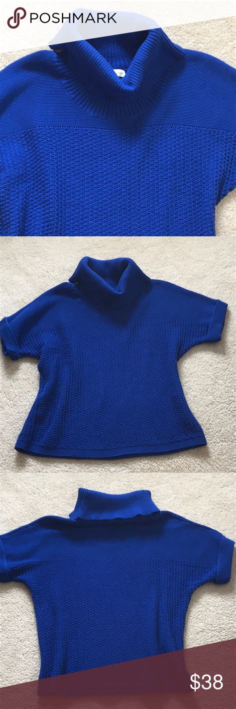 Nwot Sweater Beautiful Cobalt Blue Sweater Perfect For Layering With A