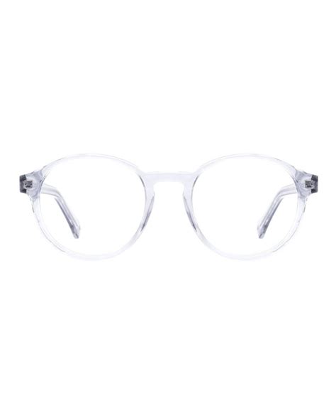 Acetate Translucent Clear Glasses Frames Eyeglasses For Women D Cw18620migg