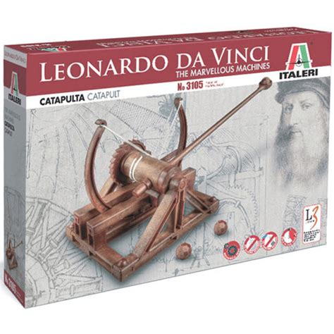 Italeri Catapult Marvellous Machines 3105 Leonardo Da Vinci Model Kit