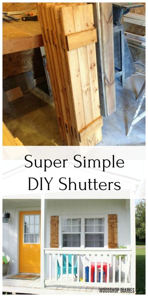 Diy Shutters Build Your Own Shutters In 5 Steps