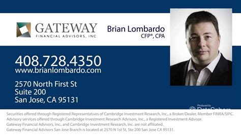 Gateway Financial Advisors Practice Video - YouTube