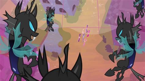 Image Changelings Looking At Main 6 Running S2e26png My Little