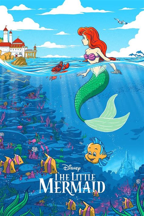 The Little Mermaid 1989 [683 X 1024] R Movieposterporn