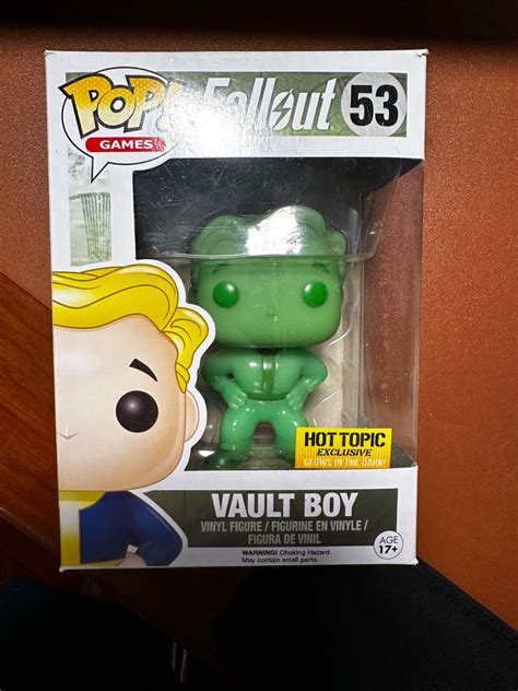 Funko Pop Vault Boy Glow In The Dark Hobbies And Toys Toys And Games On