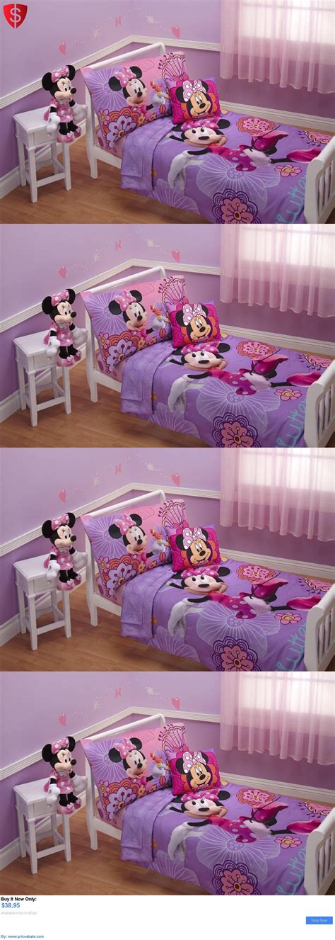 Disney cool toys mickey mouse kids sleep kids bedding sleeping mats for kids disney mickey mouse slumber toddler cot. Kids Bedding: 4 Piece Minnie Mouse Disney Bedding Set ...