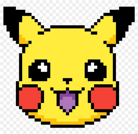 Pikachu Dibujos En Pixeles Faciles Hd Png Download 1176x1120