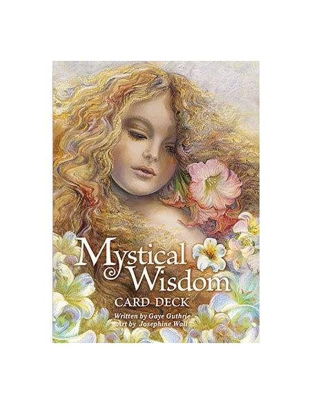 Featuring the enchanting artwork of josephine wall, the mystical wisdom deck provides guidance for the present and inspiration for the future. Mystical Wisdom Card Deck anglais