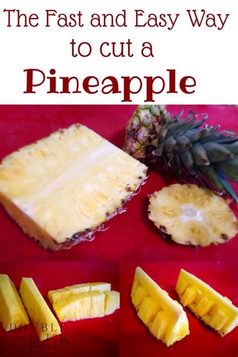 How To Cut A Pineapple The Fast And Easy Way Uplifting Mayhem