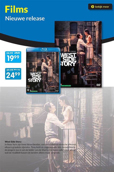 West Side Story Dvd Of Blu Ray Aanbieding Bij Boekenvoordeel