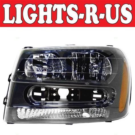 Lights R Us Chevrolet Trailblazer Headlight With Full Width Grill Bar