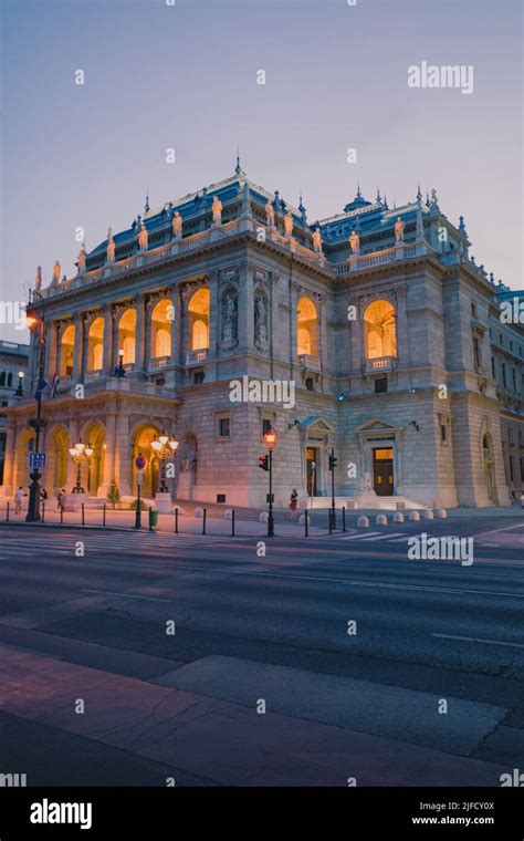 Hungarian State Opera House In Budapest Hungary Stock Photo Alamy