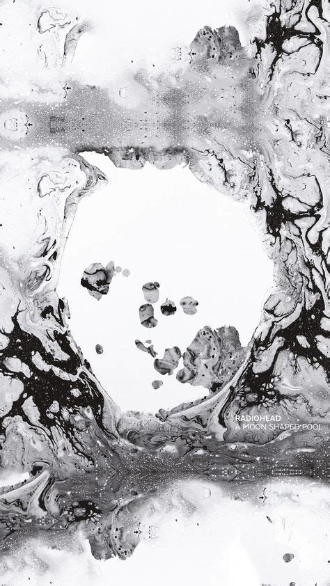 A Moon Shaped Pool Phone Wallpaper Radiohead Poster Radiohead Albums