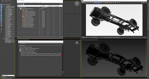 Simple Truck Frame Chassis 3d Model 49 Gltf Ma Max Unknown Fbx