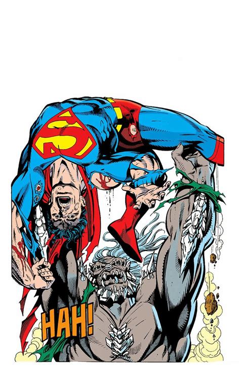 Doomsday Vs Superman By Dan Jurgens Capas De Quadrinhos Superhomem