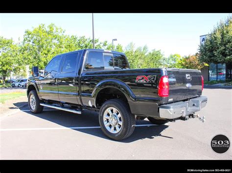 2015 Ford F 350 Super Duty Lariat Fx4 Blackblack One Owner