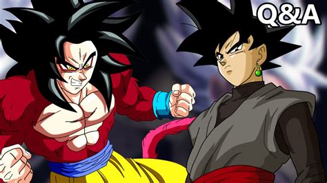 Goku makes an amazing pair with his super saiyan 4. Super Saiyan 4 Goku (GT) VS Goku Black (Dragon Ball Super ...