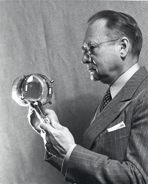 Vladimir Zworykin Holding An Iconoscope An Early All Electronic