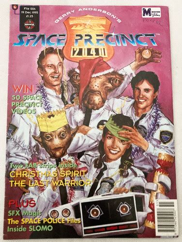 Gerry Andersons Space Precinct 2040 File 4 Manga 1995 Monkeys Emporium