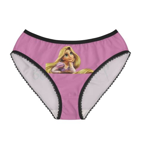 Rapunzel Disney Princess Pink Panties Women S Briefs Etsy